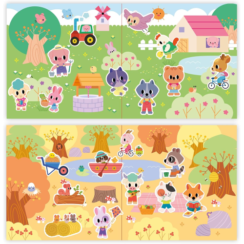 2 ANNI - ADESIVI SPESSI RIPOSIZIONABILI