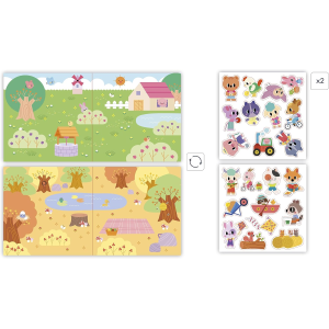 2 ANNI - ADESIVI SPESSI RIPOSIZIONABILI