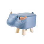 $ SGABELLO POUF TORO IN ECOPELLE