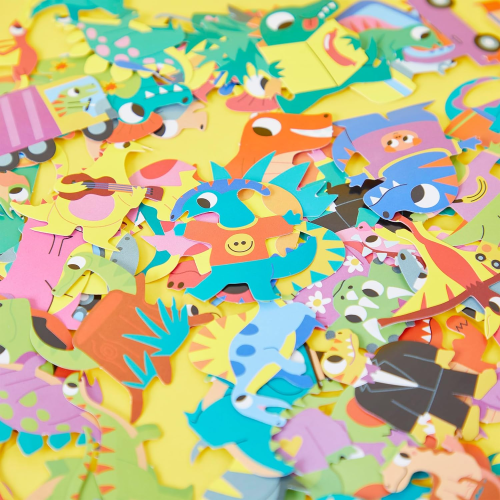 100 ADESIVI - DINOSAURI