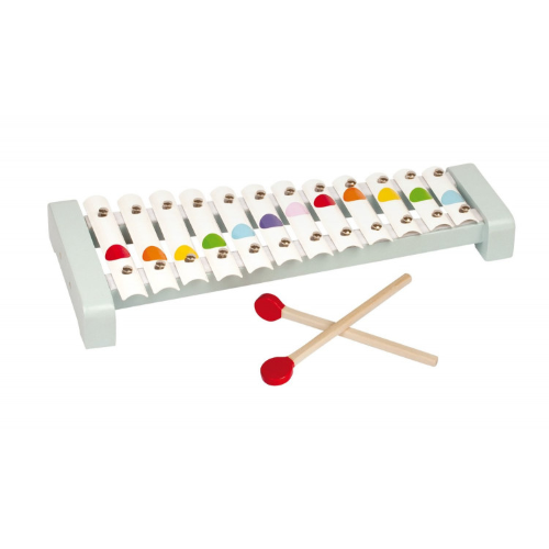 LEGNO - XILOFONO IN METALLO CONFETTI