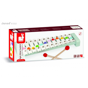 LEGNO - XILOFONO IN METALLO CONFETTI