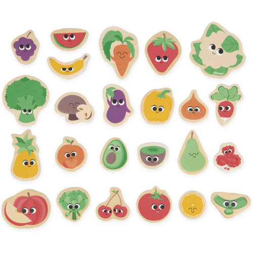 MAGNETI - 24 PZ FRUTTA & VERDURA