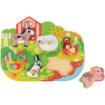LEGNO - PUZZLE FATTORIA 