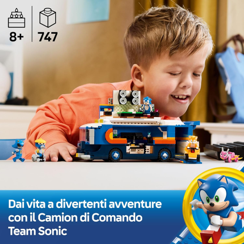 SONIC LEGO - CAMION DI COMANDO TEAM SONIC