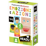 $ HEADU - FLAHCARD  EMOZIONI E AZIONI  MONTESSORI