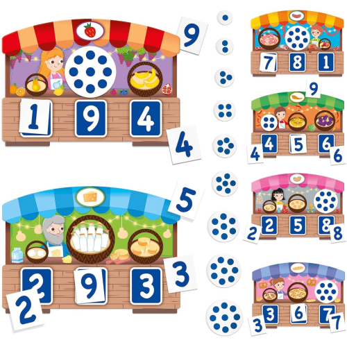 HEADU - TOMBOLA TATTILE MONTESSORI DEI NUMERI