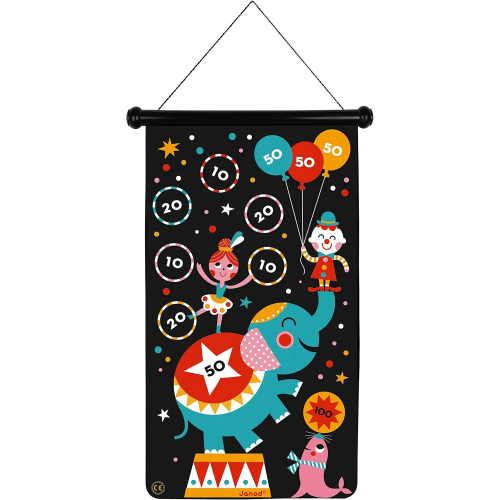 MAGNETIC DART GAME - CIRCUS