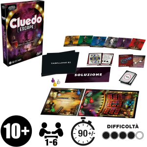 GS- CLUEDO ESCAPE CLUB DELL´ILLUSIONISTA