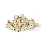 DADI PUNTATI AVORIO "DEL NEGRO