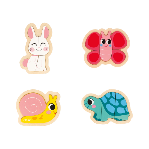 LEGNO - GIARDINO 4 PZL EVOLUTIVI