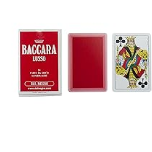 CARTE - BACCARA´ "DAL NEGRO"  ROSSO