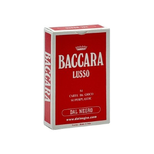 CARTE - BACCARA´ "DAL NEGRO"  ROSSO