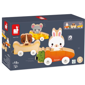 LEGNO - FATTORIA ANIMALI DOMESTICI MAGNETICI