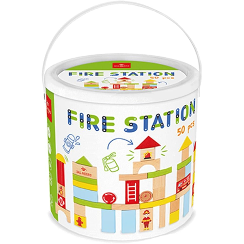 LEGNO - FIRE STATION 50 BLOCKS 