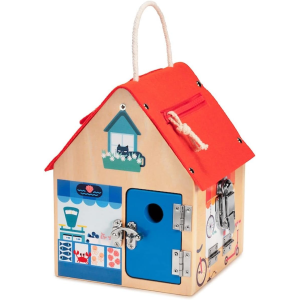 LEGNO - LA CASA PER L´APPRENDIMENTO MULTI SERRATURE