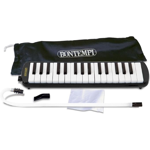 CLAVIETTA 32 T CON VOCI IN METALLO NERA