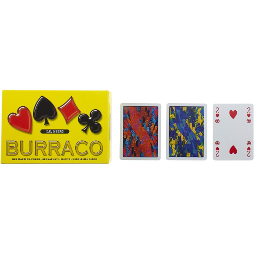 CARTE - BURRACO DELUXE PVC SC.GIALLO