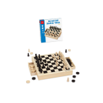 GS- DAMA SCACCHI & TRIA  LEGNO 30 X 30