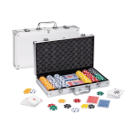 FISH X GIOCO CARTE - 300 CHIPS VALIGETTA