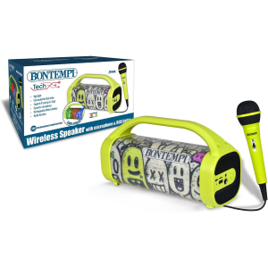 CASSA AMPLIF. WIRELESS LUCI RGB C/MICROFONO