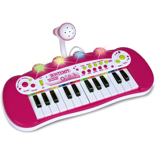 TASTIERA ELETTR. 24 T C/MICROFONO  GIRL