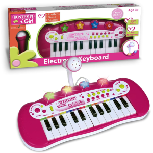 TASTIERA ELETTR. 24 T C/MICROFONO  GIRL