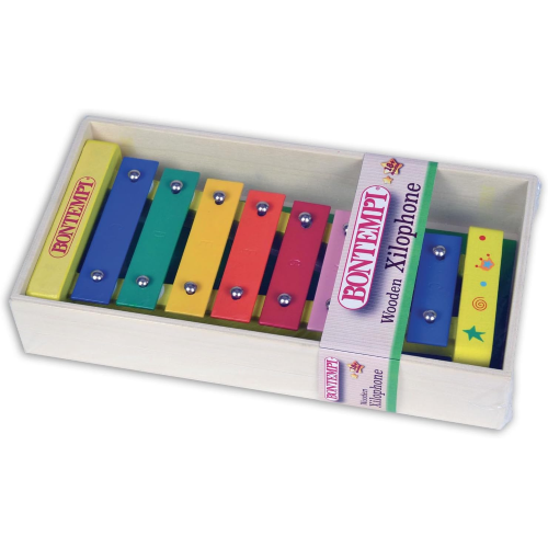 LEGNO - XILOFONO 8 NOTE METALLICHE COLORATE