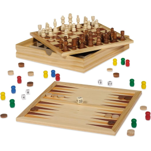 TOP GAMES 30 X 30 - GIOCHI RIUNITI IN LEGNO