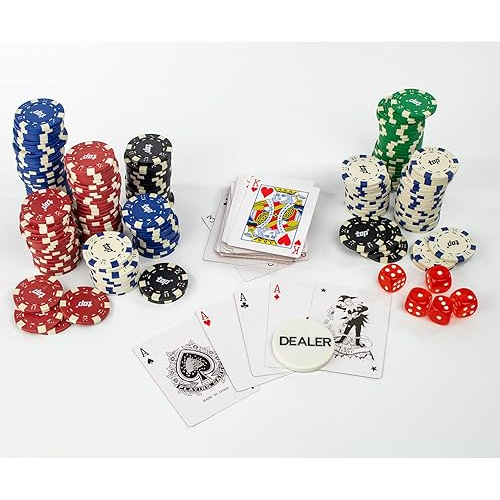 FISH X GIOCO CARTE - 200 CHIPS VALIGETTA
