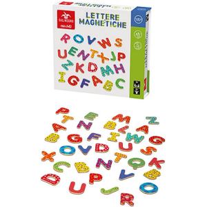 $ LETTERE MAGNETICHE 77 PZ "DEL NEGRO