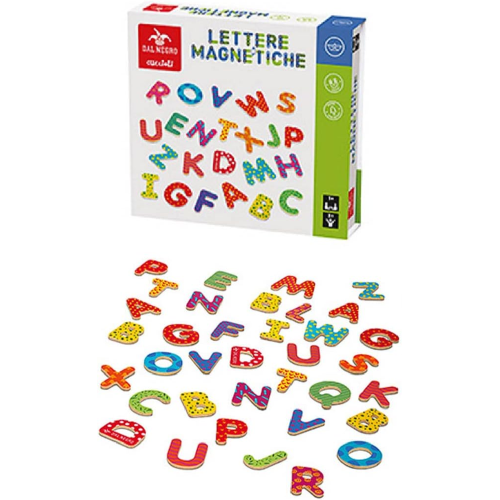 $ LETTERE MAGNETICHE 77 PZ "DEL NEGRO