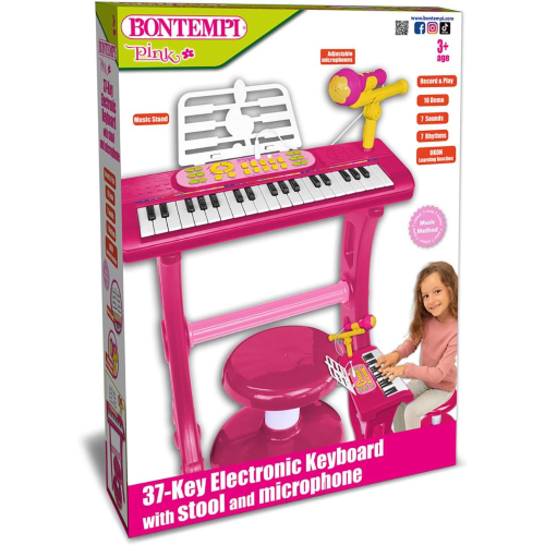 TASTIERA  37 T GAMBE C/MICROFONO E SGABELLO