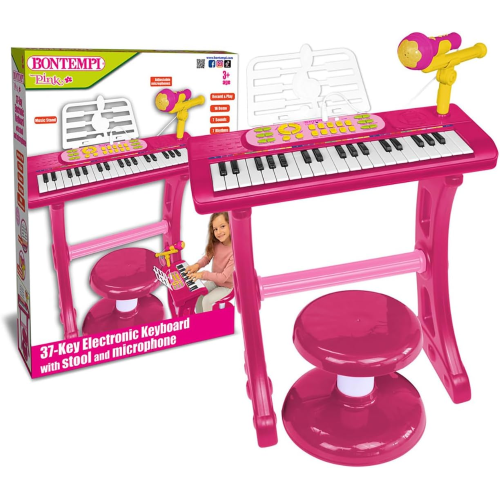 TASTIERA  37 T GAMBE C/MICROFONO E SGABELLO