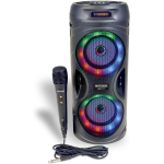 CASSA AMPLIF. WIRELESS DINAMICO TORRE C/MICROFONO