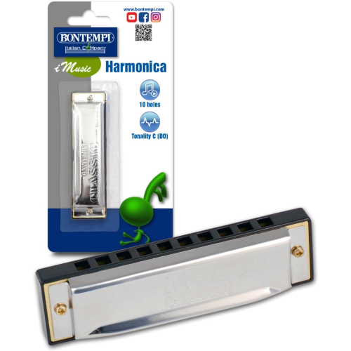 ARMONICA METALLICA 10 NOTE