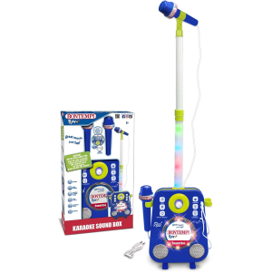 KARAOKE SOUND BOX CON 2 MICROFONI ASTA