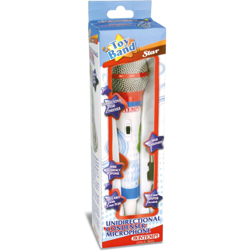 MICROFONO UNIDIREZ,  A CONDENSATORE X TAST GIOCO