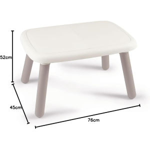 SMOBY- TAVOLO KID BIANCO