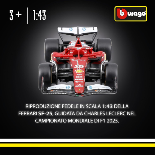 1:43 - FERRARI  F1 SF 21 - LECLERC