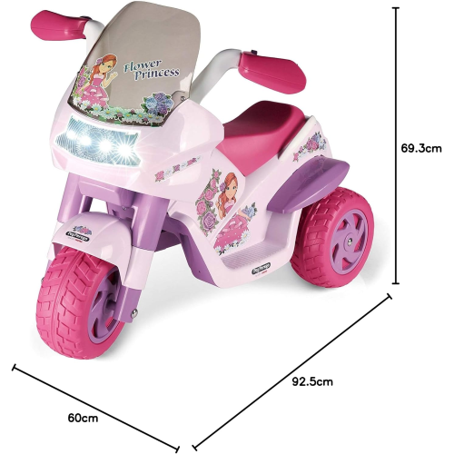 MOTO EL- 6V RAIDER PRINCESS FLOWER