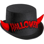 HLLW- CILINDRO HALLOWEEN CON CORNA ROSSE