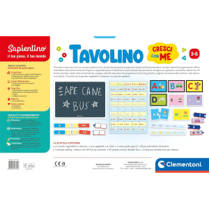 TAVOLO CRESCI CON ME- SAPIENTINO