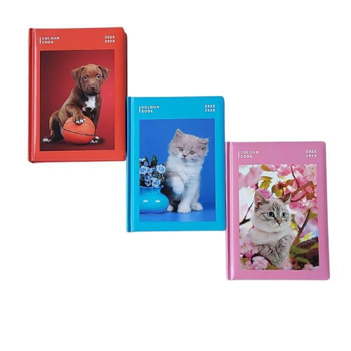 DIARIO AG. - SEVEN 10M DATATO COLOUR CODE ANIMAL SNAPSHOT