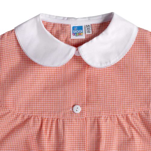 GREMBIULE ASILO F ARANCIO ANNI 3