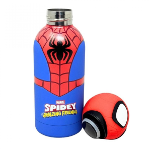 BOTTIGLIA TERMICA 350 ML TAPPO SAGOMATO SPIDEY AND HIS AMAZING FRIEND