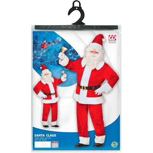COST. BABBO NATALE CASACCA C/PANCIA TG XL