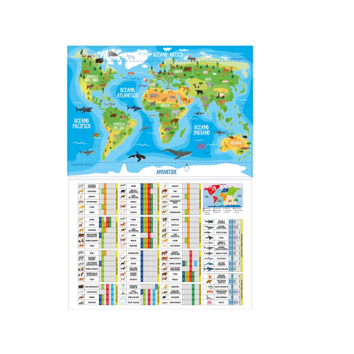 ANIMALI - B AN. DEL MONDO 6 PZ