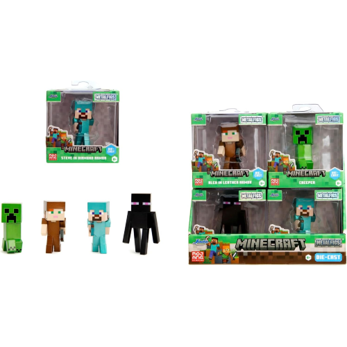 MINECRAFT- PERS. 6,5 CM 4 ASS.