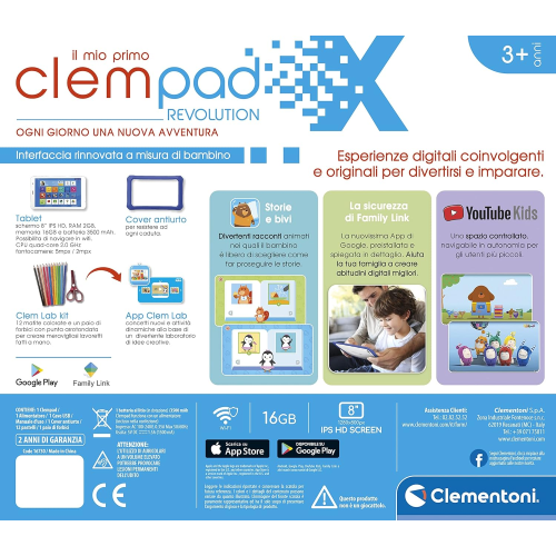 CLEMPAD - FIRST 3/6 ANNI 021 "08 *9.0 EVOLUTUION